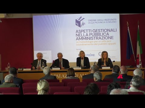 Appalti: sinergia Pa - imprese al centro del convegno dell’Ordine degli ingegneri di Milano