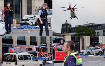 auto sulla folla a lipsia almeno due morti e tre feriti gravi arrestato il conducente 2