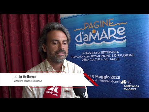 Bellomo, 'premio Narrativa 'Pagine d'aMare' con il libro '33 Isole'