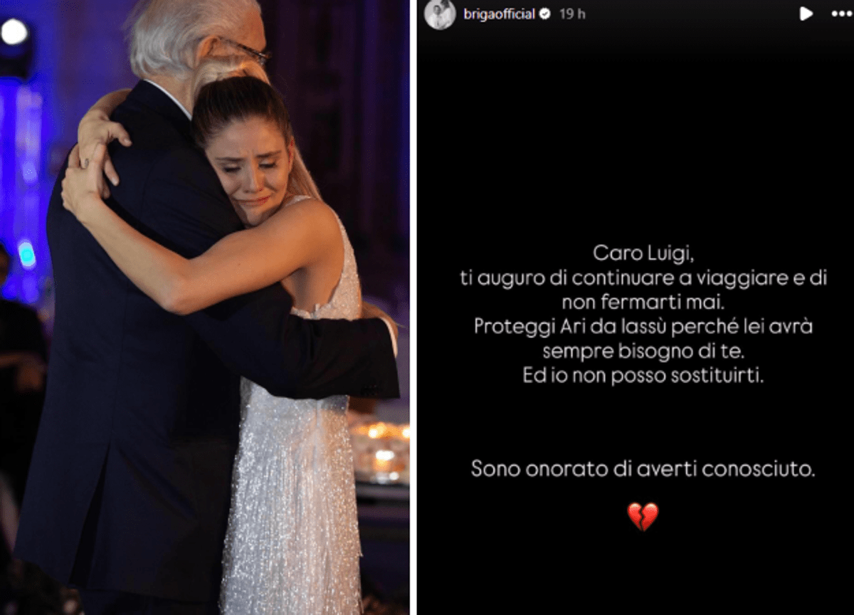 Briga, il messaggio d'addio per il suocero George Eastman: "Proteggi Arianna da lassù"