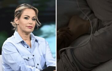 Bruganelli Bonolis la figlia Silvia ricoverata in ospedale Grande guerriera 364x230