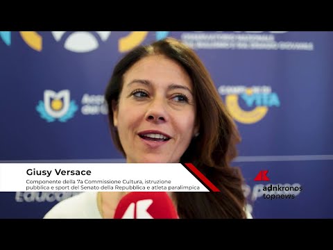 Bullismo: Giusy Versace, ‘sport strumento di educazione, formazione e inclusione’
