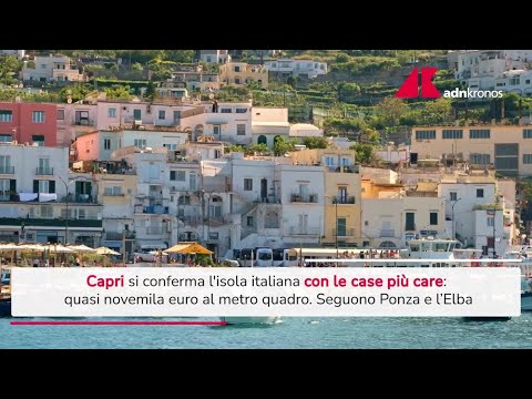 Capri è l'isola con le case più care d'Italia