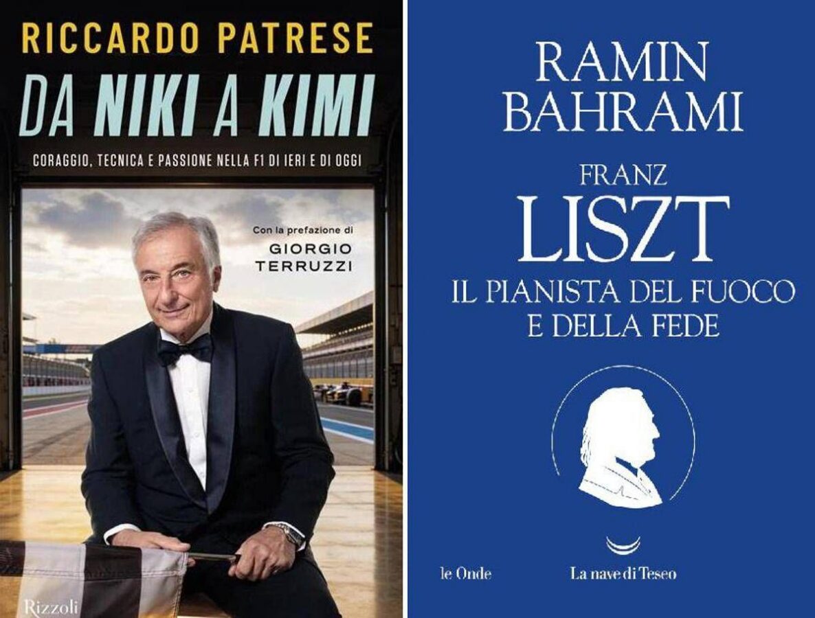 Dalla F1 raccontata da Patrese a Franz Liszt secondo Bahrami, le novità in libreria