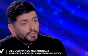 Diego Armando Maradona Jr Voglio giustizia mio padre e morto per negligenza dei medici 364x230