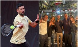 Djokovic omaggio a Mihajlovic cena a Roma con la famiglia 265x160