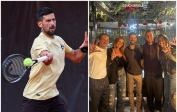Djokovic omaggio a Mihajlovic cena a Roma con la famiglia 364x230
