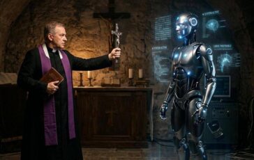 Esorcismi fai da te con lIntelligenza Artificiale il nuovo fenomeno che spaventa la Chiesa 364x230
