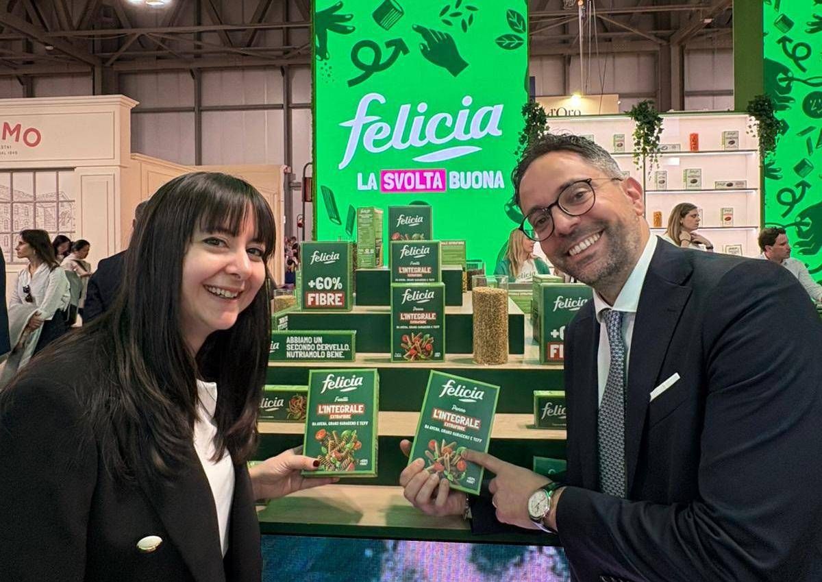 Felicia lancia una nuova linea di pasta, l'Integrale Extrafibre
