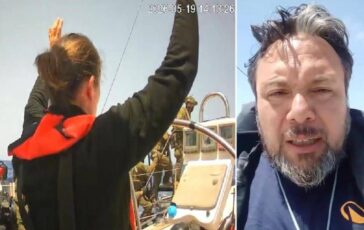 Flotilla Carotenuto e Mantovani arrivati in Italia. Il racconto Manette mitra puntati e persone ferite 364x230