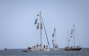 Flotilla trasferiti a Bengasi i due attivisti italiani trattati come possibili clandestini 364x230