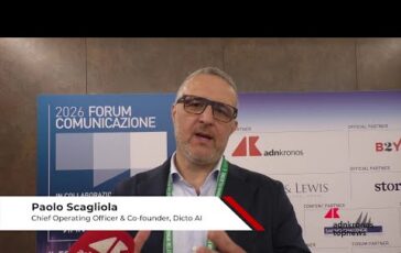 Forum Comunicazione 2026 Scagliola Dicto AI ‘ora anche ai e stakeholder a cui parlare 364x230