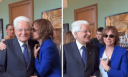 Gianna Nannini bacia. Mattarella il video virale e la dedica al Presidente della Repubblica 265x160