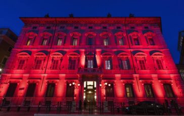 Giornata mondiale sclerosi multipla lItalia si illumina di rosso 364x230