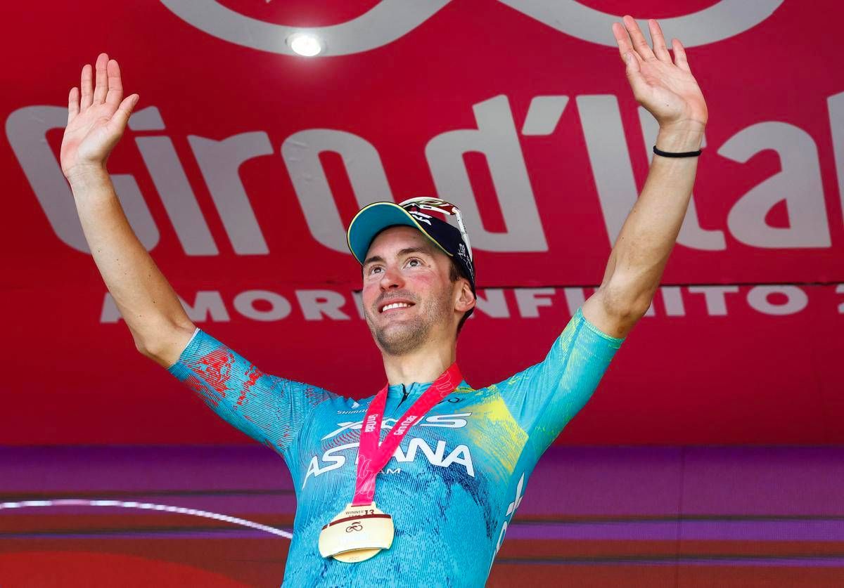 Giro d'Italia, Bettiol vince la 13esima tappa: Eulalio sempre in rosa