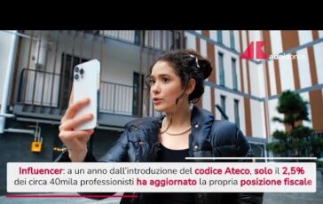 Influencer in Italia settore cresce ma in pochi aggiornano posizione fiscale 364x230