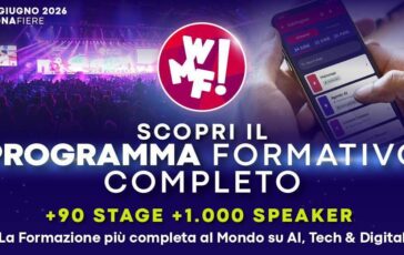 innovazione wmf 2026 completa programma formativo con oltre 90 stage e 1 000 speaker 2