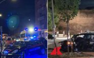 inseguimento a testaccio auto in fuga si schianta su una rotonda fermato il conducente 2