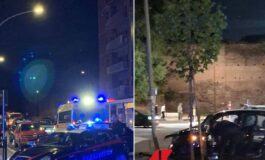 Inseguimento a Testaccio auto in fuga si schianta su una rotonda. Fermato il conducente 265x160