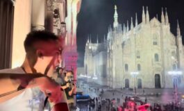 Inter la lunga notte della festa scudetto Lautaro e Thuram superstar in Piazza Duomo 265x160