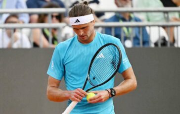 Internazionali Zverev perde e se la prende con campo Peggiore della mia vita 364x230