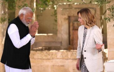 Italia India derby tra tradizione romana e pesce menu del pranzo Meloni Modi affidato a Benito 364x230