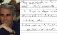 jeffrey epstein il biglietto choc prima della morte indagato per mesi non hanno trovato nulla 2