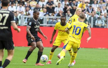 Juventus Hellas Verona Gagliardini travolge David fallo era da rosso 364x230