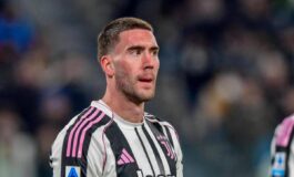 Juventus Vlahovic litiga con Locatelli in campo multa della societa 265x160
