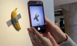 La banana di Cattelan sparisce ancora rubata dal museo Pompidou Metz in Francia 265x160