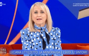 La menopausa secondo Luciana Littizzetto 72 sintomi diversi effetto forno acceso 364x230