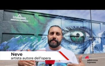 Levissima in murale pensato per trasformare lemozione in immagine 364x230
