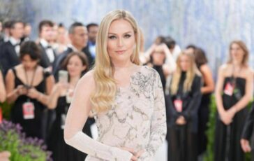 lindsey vonn al met gala prima uscita senza stampelle dopo infortunio grata di essere qui 2