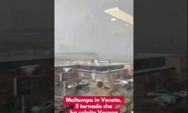 Maltempo in Veneto il tornado che ha colpito Verona 265x160