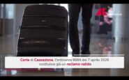 mancata riconsegna del bagaglio in aeroporto per cassazione e gia reclamo valido 2