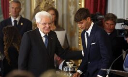 Mattarella accoglie gli azzurri del tennis al Quirinale e ricorda Zanardi Grande spessore umano e sportivo 265x160