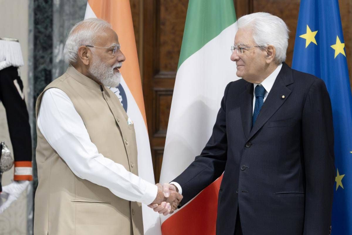 Mattarella incontra Modi: "Intensificare al massimo la nostra collaborazione". A Villa Pamphilj il bilaterale Italia-India con Meloni