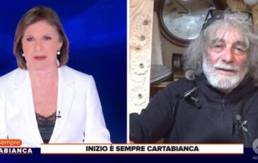 Mauro Corona sbotta a E sempre Cartabianca Berlinguer si e stancata di me 364x230