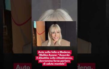 Modena Malika Ayane Assurdo dibattito sulla cittadinanza si parli di salute mentale 364x230