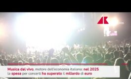 Musica dal vivo motore per leconomia italiana spesi oltre 1 miliardo di euro nel 2025 265x160