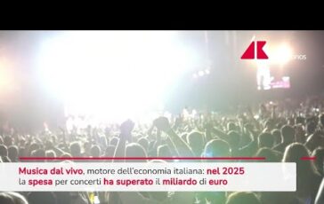 Musica dal vivo motore per leconomia italiana spesi oltre 1 miliardo di euro nel 2025 364x230