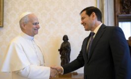 Obiettivo ricucire con il Papa Rubio vola a Roma dopo lo strappo di Trump 265x160