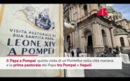 papa leone a pompei quinta visita di un pontefice nella citta mariana 2