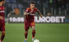 Parma Roma contatto Valenti Mancini in area era rigore 265x160
