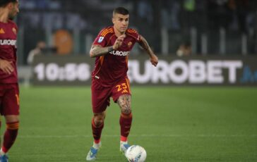 Parma Roma contatto Valenti Mancini in area era rigore 364x230
