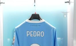 Pedro addio alla Lazio Giorno triste un onore vestire questa maglia poster 265x160
