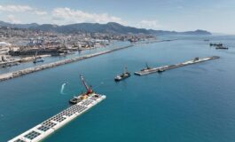 Porti Webuild nuova diga foranea di Genova affondato il 22° cassone 265x160
