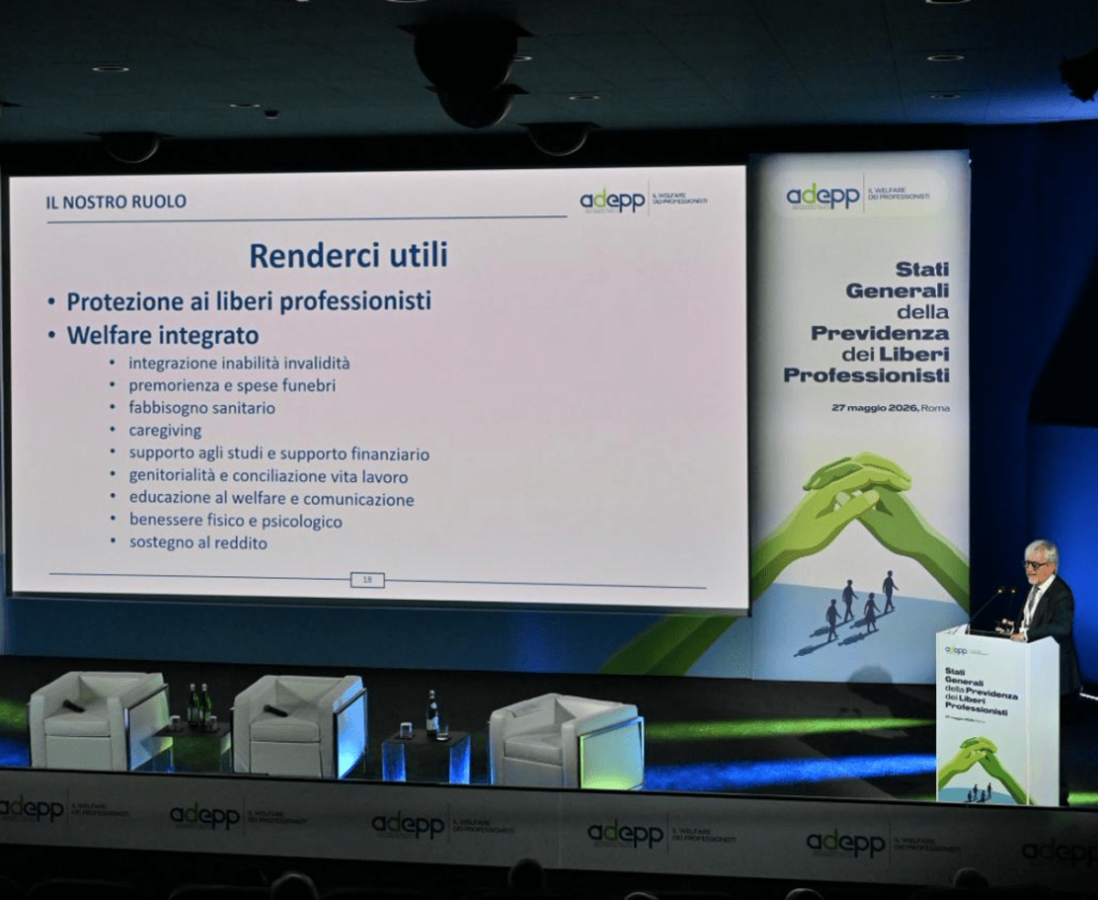 Previdenza, Oliveti (Adepp): "1,65 mln iscritti a casse, 130mila pensionati attivi"