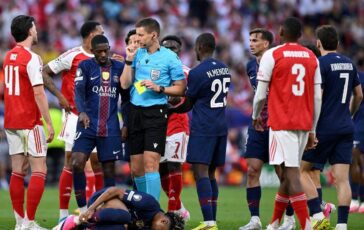 Psg Arsenal caos rigori in finale Champions protestano Luis Enrique e Arteta 364x230