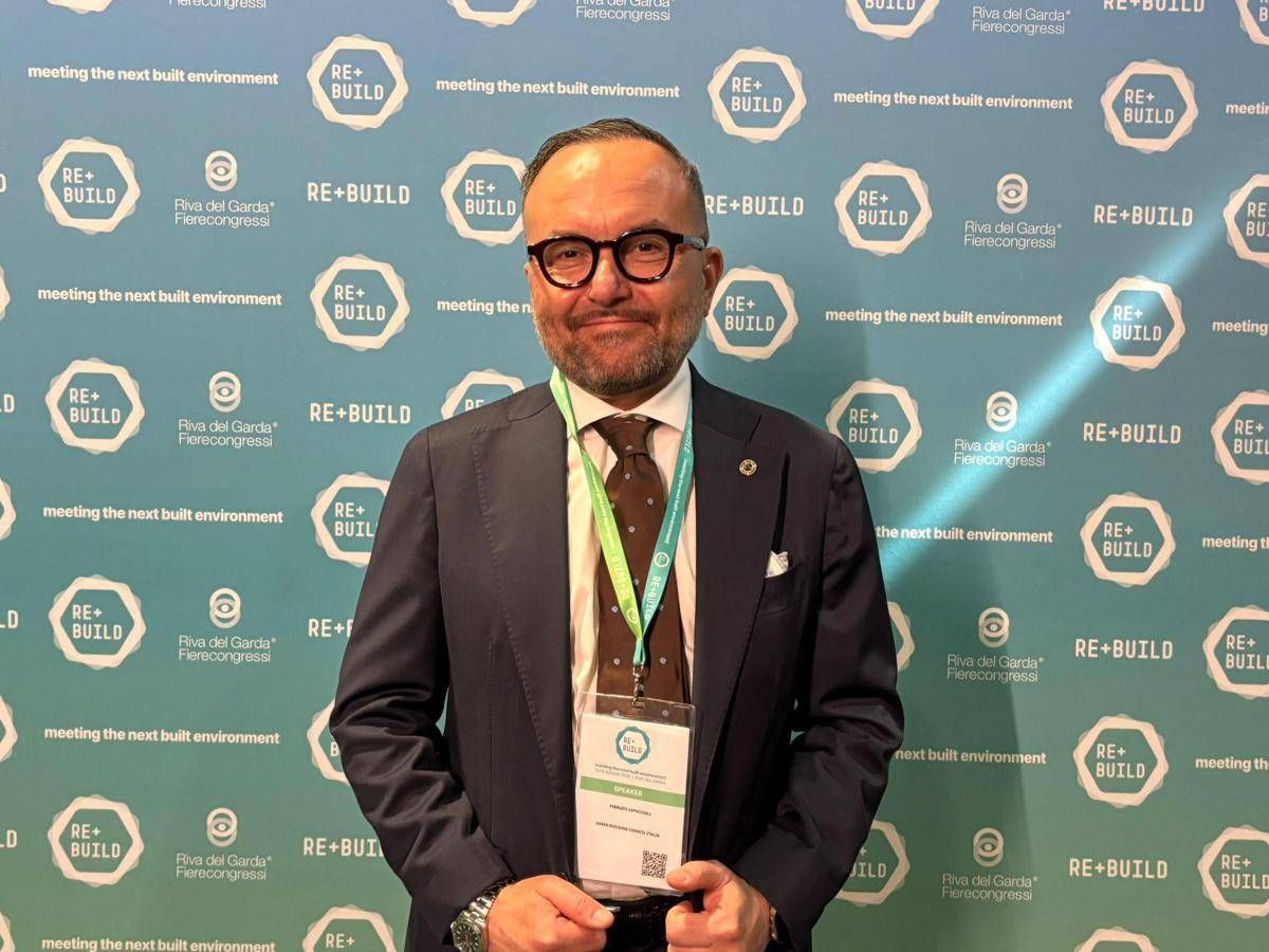 Rebuild 2026, Capaccioli (Green Building Council Italia): "Puntare a Smart City più sostenibili e inclusive"
